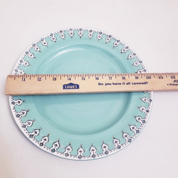 Anthropologie Rare ELKA AYAKA Ceramic 10 1/4" Dinner Plates, Set Of 2 - Picture 5 of 7